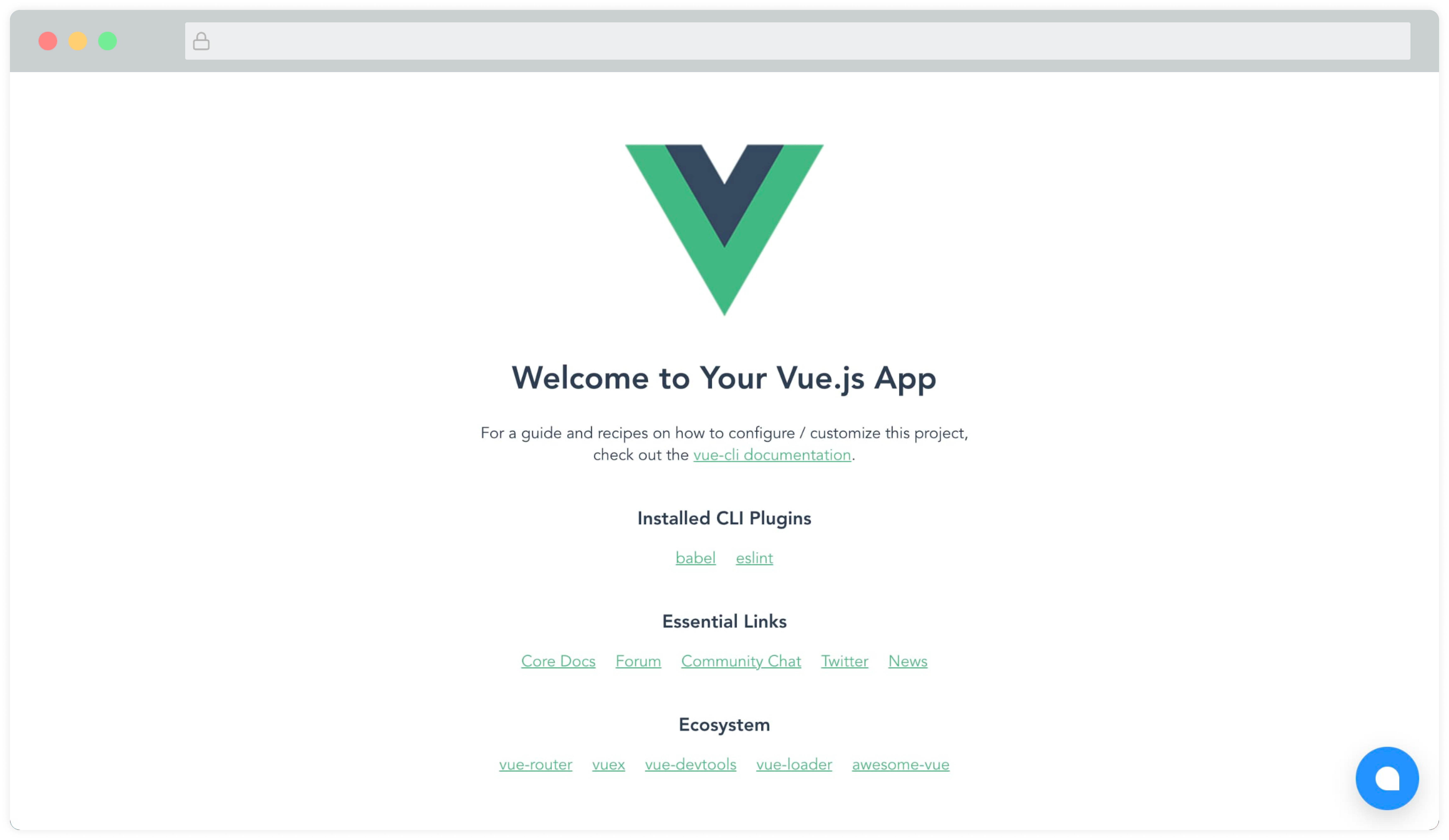 vuejs integration