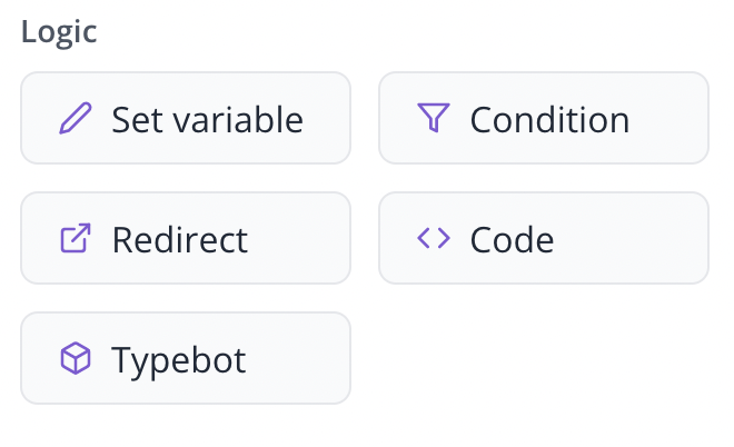 Logic blocks